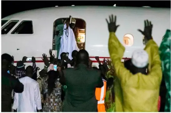mourning-the-dictator https://frontpageinternational.wordpress.com/2017/01/23/mourning-dictators-departure-tears-drop-at-airport-as-jammeh-leaves-for-e-guinea/#more-3437